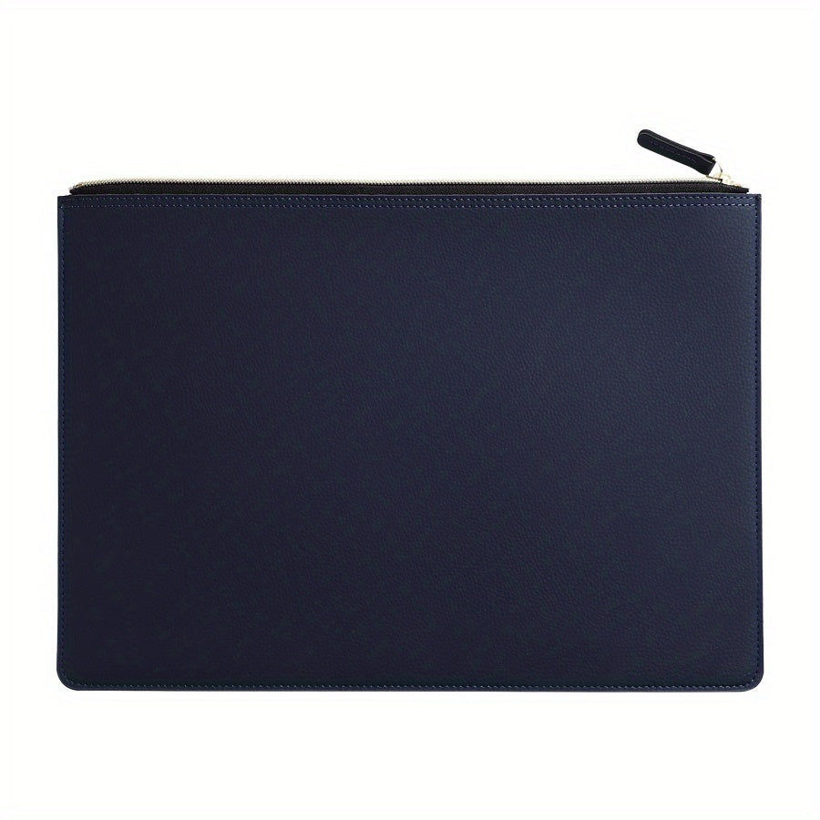 Large Capacity A4 Document Bag, Exquisite Zipper Anti-Fall, Multi-Color Optional Business Office Data Storage Bag