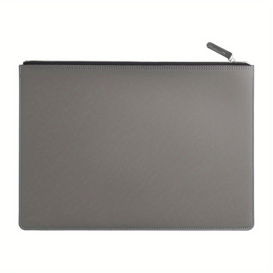 Large Capacity A4 Document Bag, Exquisite Zipper Anti-Fall, Multi-Color Optional Business Office Data Storage Bag