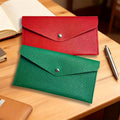 2pcs Christmas New Long Wallet, Vintage Envelope Style Wallet And Phone Pouch, Easy Large Capacity ID Coin Ultra-Thin Envelope Wallet, Card Driving License, Passport Storage, Convenient for Commuting